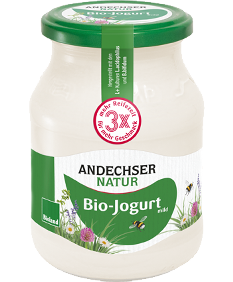 Andechser Yaourt nature 3.7% bio 500g